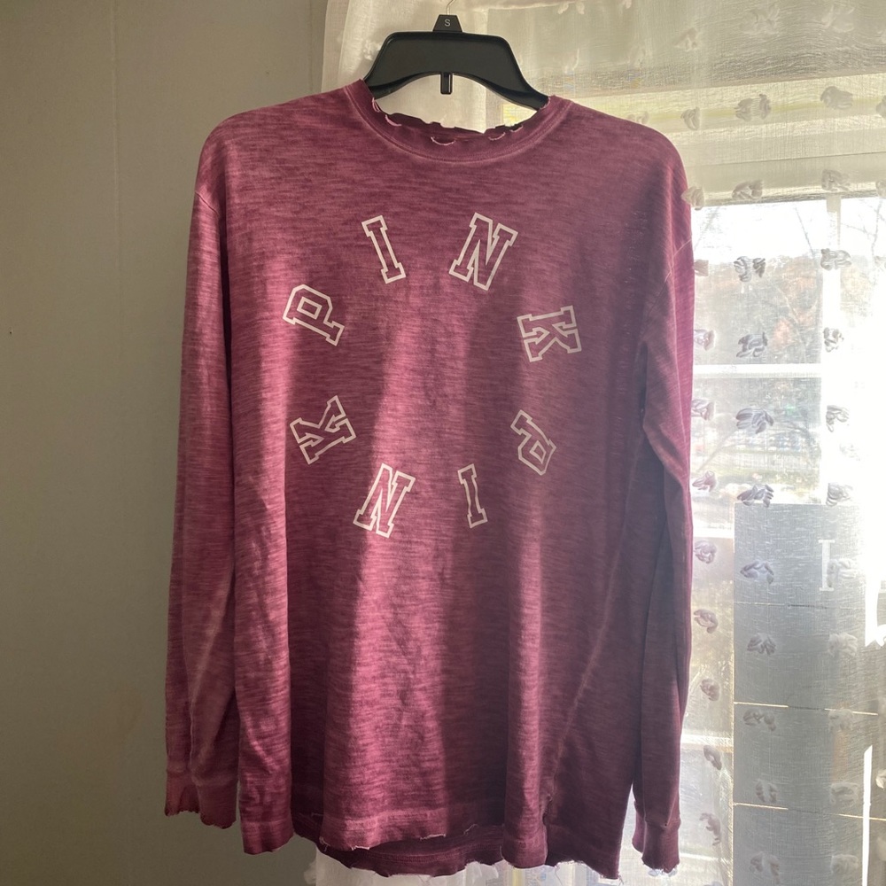 pink vs long sleeve